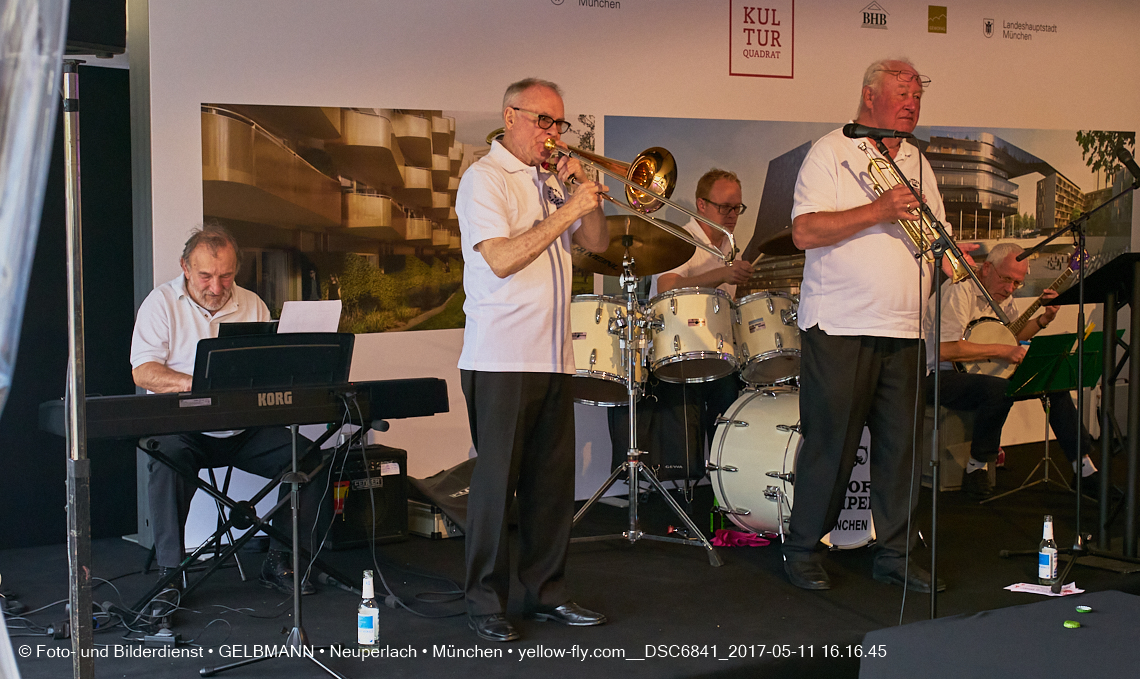 11. Mai 2017 - Grundsteinlegung für die LOGE und dem Kulturquadrat in Neuperlach